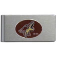 Arizona Coyotes® Brushed Metal Money Clip